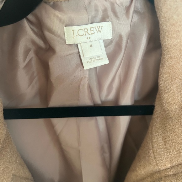 JCrew Stadium-Cloth Cocoon Coat. Wool Blend. - Picture 3 of 4